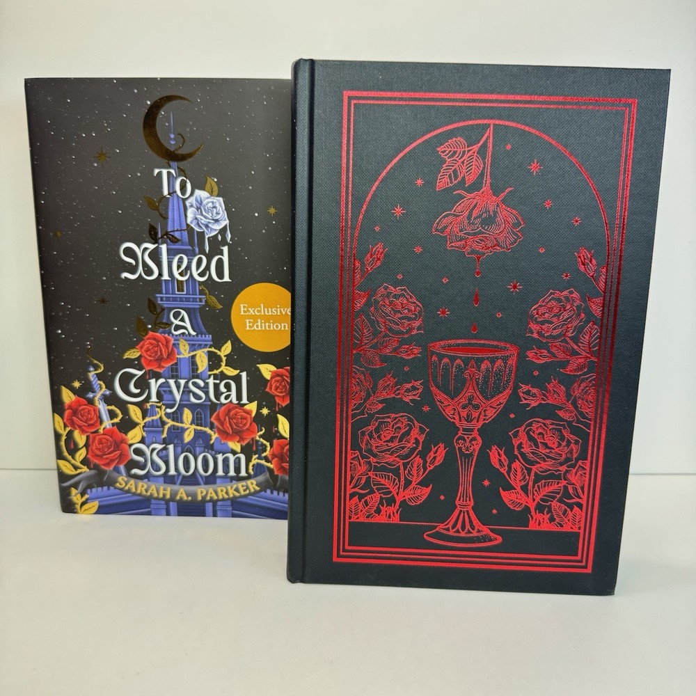 To Bleed A Crystal Bloom By Sarah A. Parker Waterstones Exclusive Edition