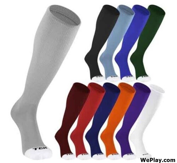 TCK Pro Sport Baseball Softball Football Lacrosse Soccer Long Knee High Socks