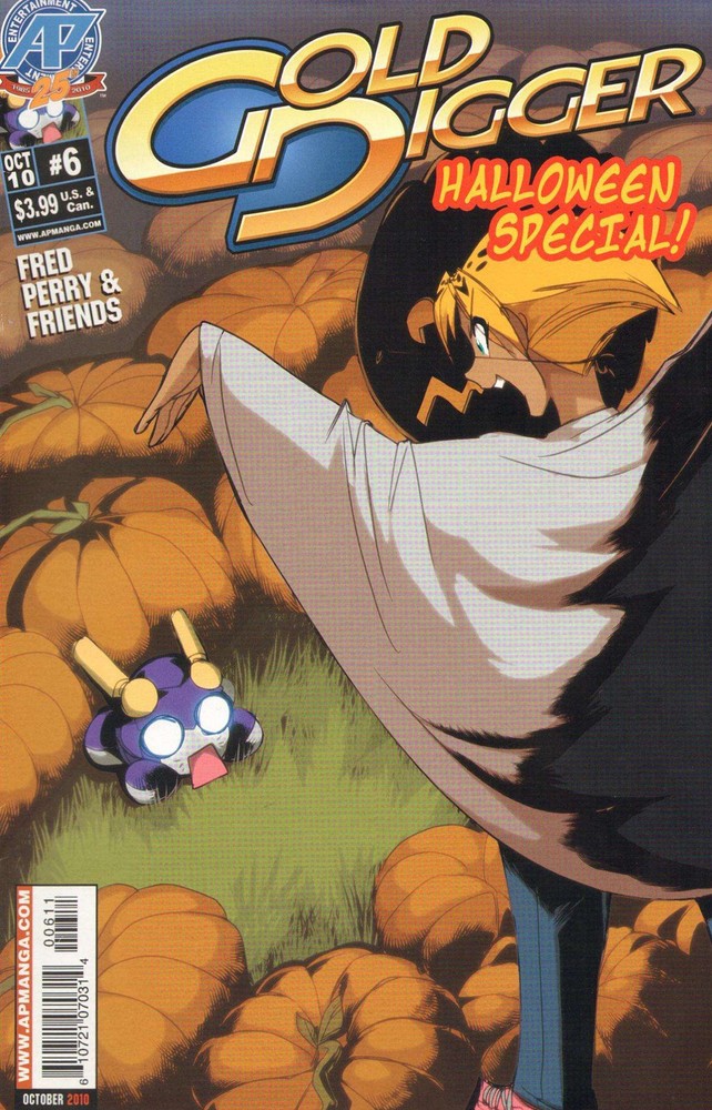 Gold Digger 3rd Series Holiday Special #6 VF Antarctic Fred Perry Halloween Edition