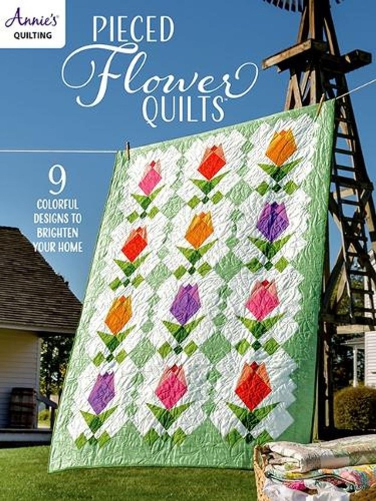 Pieced Flower Quilts: 9 Colorful Designs to Brighten Your Home by Annie's (Engli