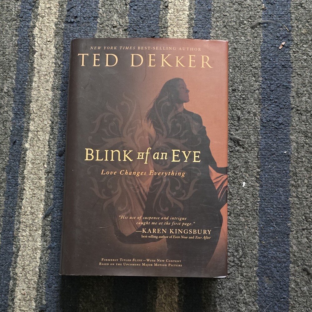 Blink of an Eye Ted Dekker Hardcover Fiction Mystery Dust Jacket English