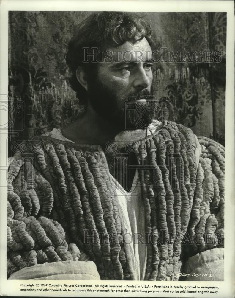 1967 Press Photo Producer-Character actor Richard Burton as Petruchio