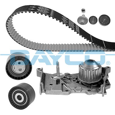 KTBWP5171 DAYCO Water Pump + Timing Belt Kit for Renault