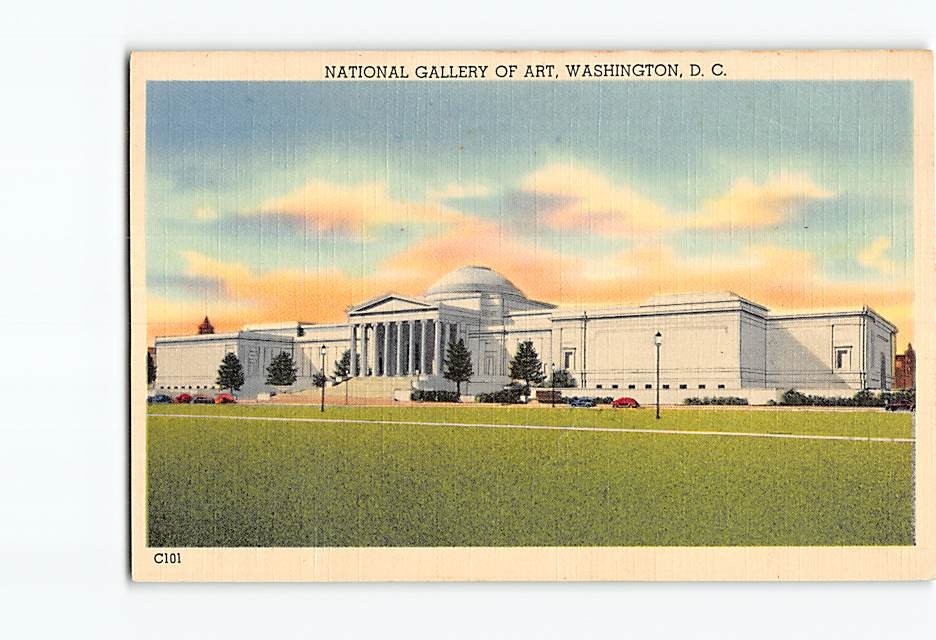 Postcard National Gallery of Art Washington DC