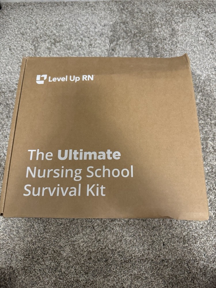 Level Up RN Ultimate Nursing School Survival Kit Flash Cards Version 3 Like New