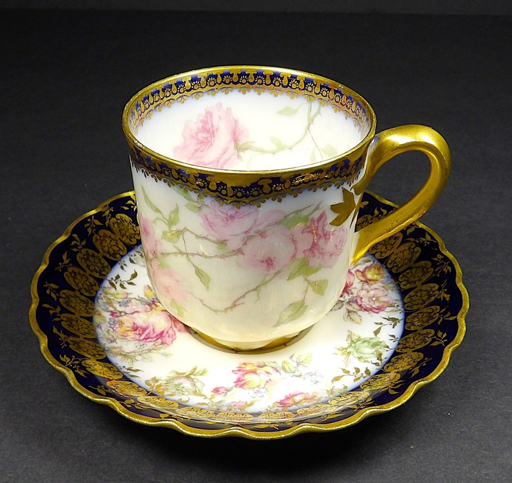 Vintage Demitasse Cup & Saucer Haviland Limoges