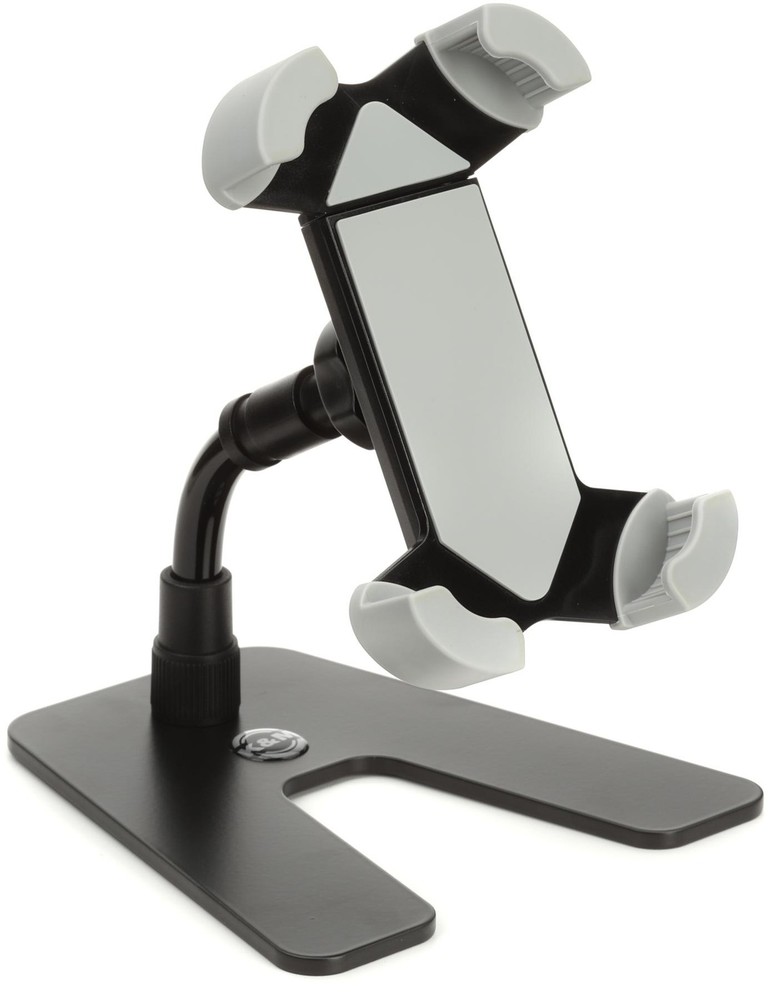 K&M KM19756 Adjustable Desktop Smartphone Stand for Phones & Tablets