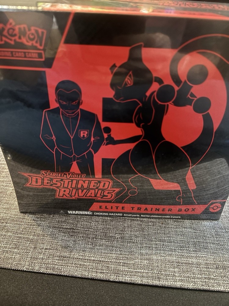 Pokémon TCG Destined Rivals Elite Trainer Box ETB Factory Sealed