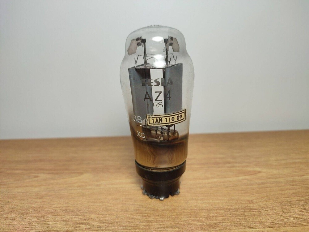 Tesla AZ4 Full-Wave Vacuum Rectifier Tube NOS WE56