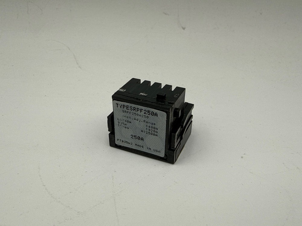 GE SRPF250A250 Rating Plug 250A SRPF250 250 Amp Frame SFDA SFHA SFLA SFPA Used