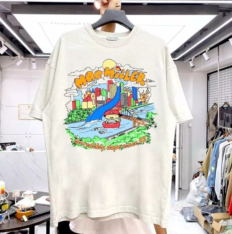 Mac Miller Graphic White Unisex T-Shirt Sizes S-5XL