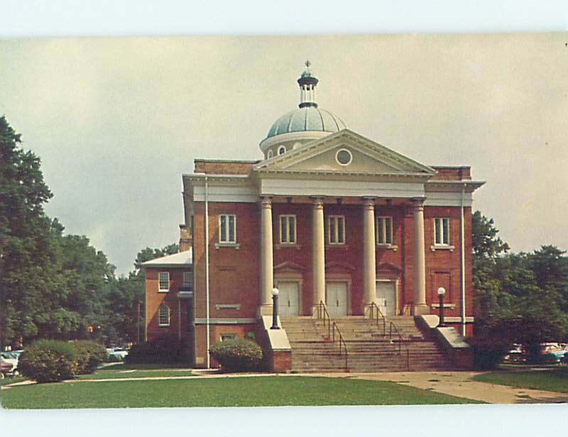 Unused Pre-1980 CHURCH SCENE Athens Alabama AL m/09 A6502