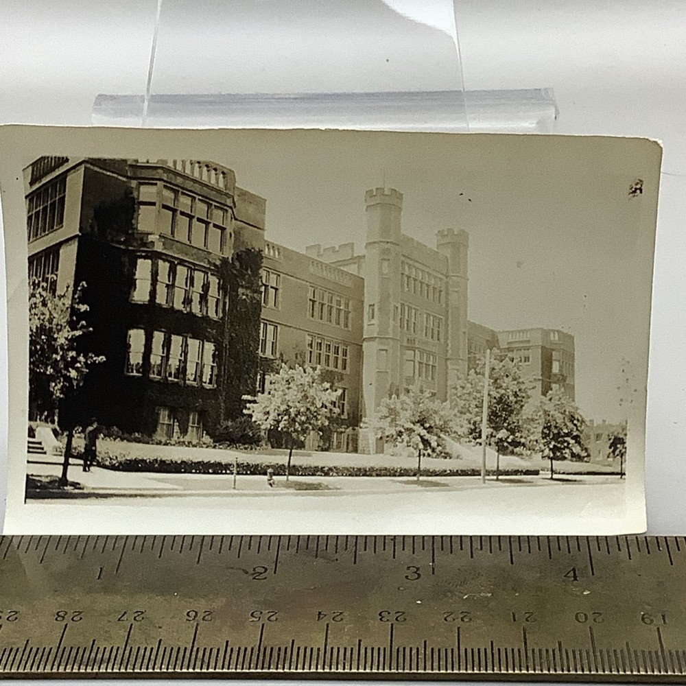 Antique Vintage  Photo Of McKinley High School St Louis Mo