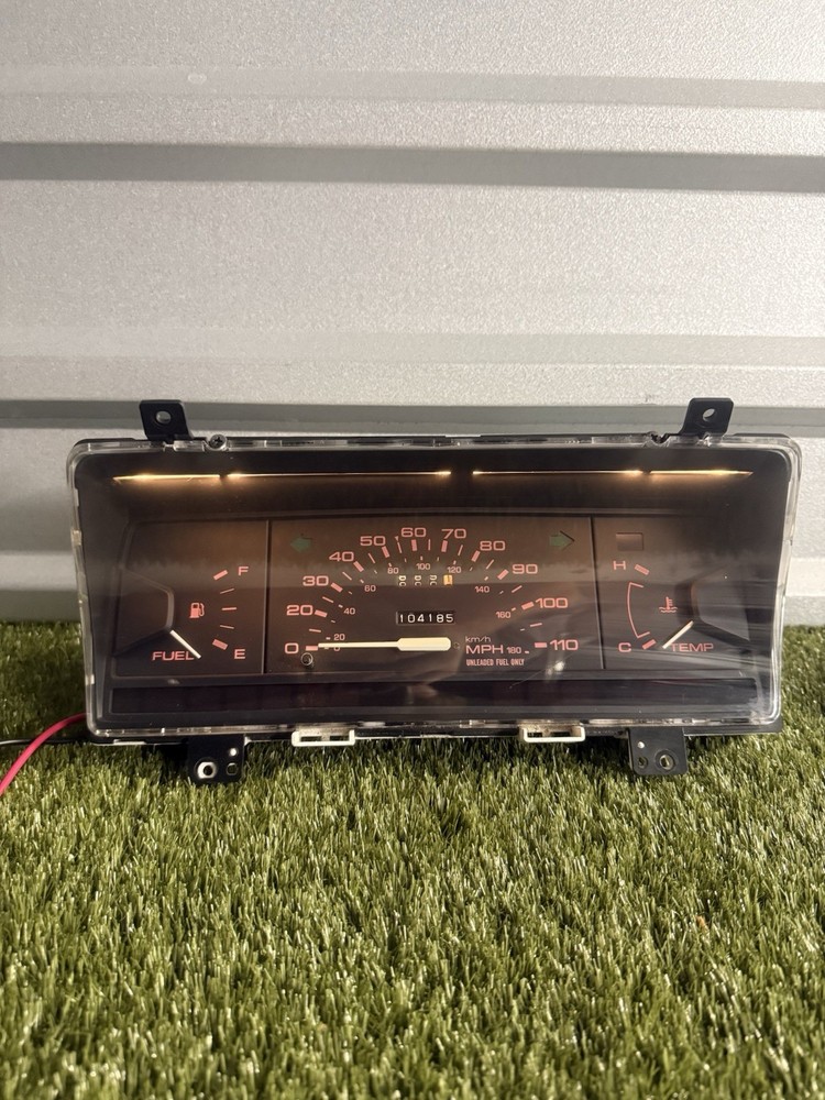1986-1993 Mazda B2200 B2600i Pickup Speedometer Instrument Gauges OEM 104k Miles