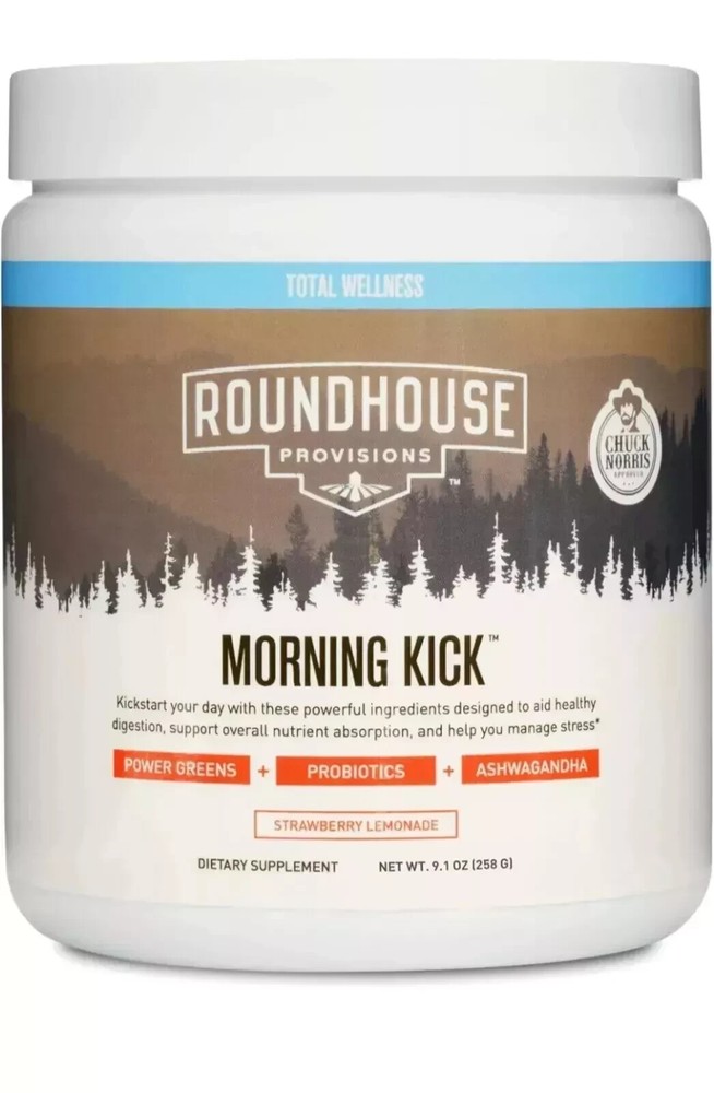 ROUNDHOUSE MORNING KICK-DIGESTIVE POLVO-FRESA (ENVÍO AL DÍA SIGUIENTE)