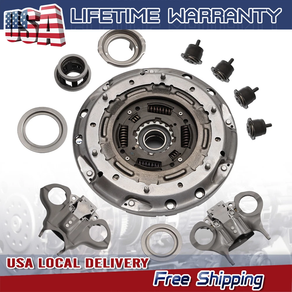 6DCT250 DPS6 Transmission Dual Clutch Fork Kit For FORD FOCUS Fiesta 2012-2019