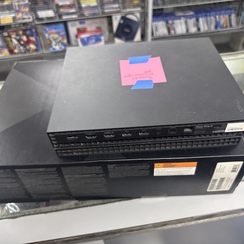 Microsoft Xbox Project Scorpio Edition 1TB Black Console For Parts