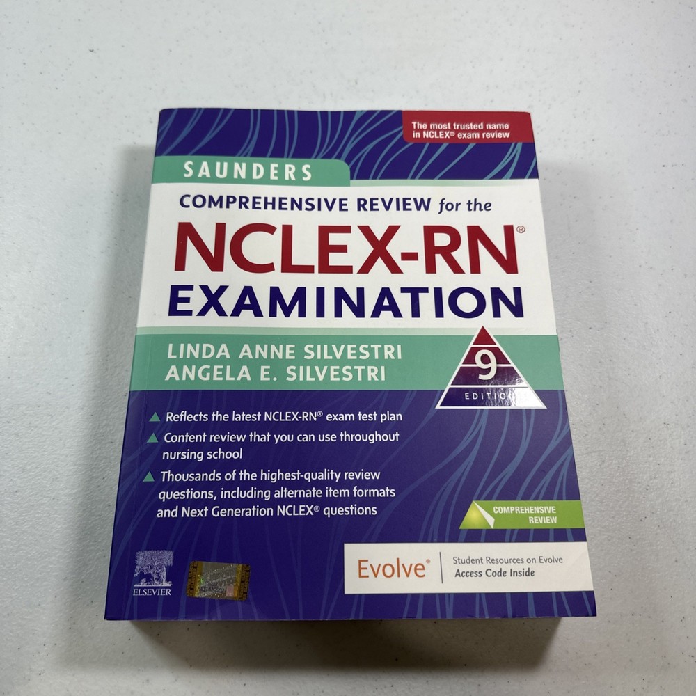 Saunders Comprehensive Review Nclex-Rn Examination 9th Edition SILVESTRI
