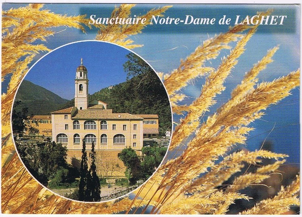 France Postcard The Notre-Dame de Laghet Sanctuary
