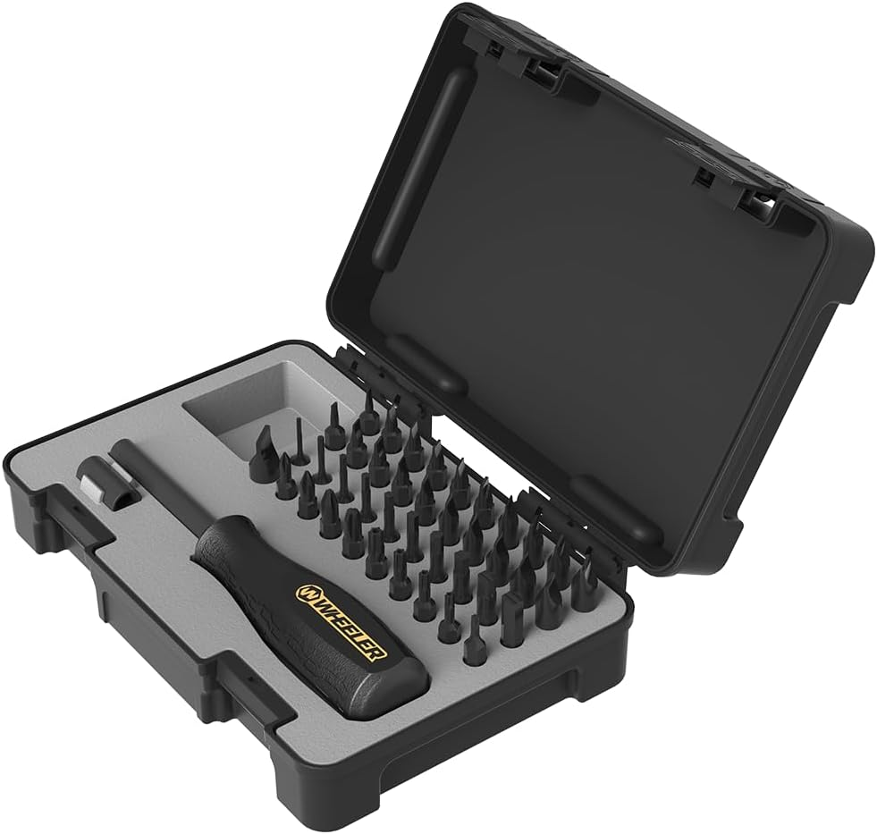 Wheeler 43-Piece Professional Gunsmithing Screwdriver Set with Magnetic Screwdri