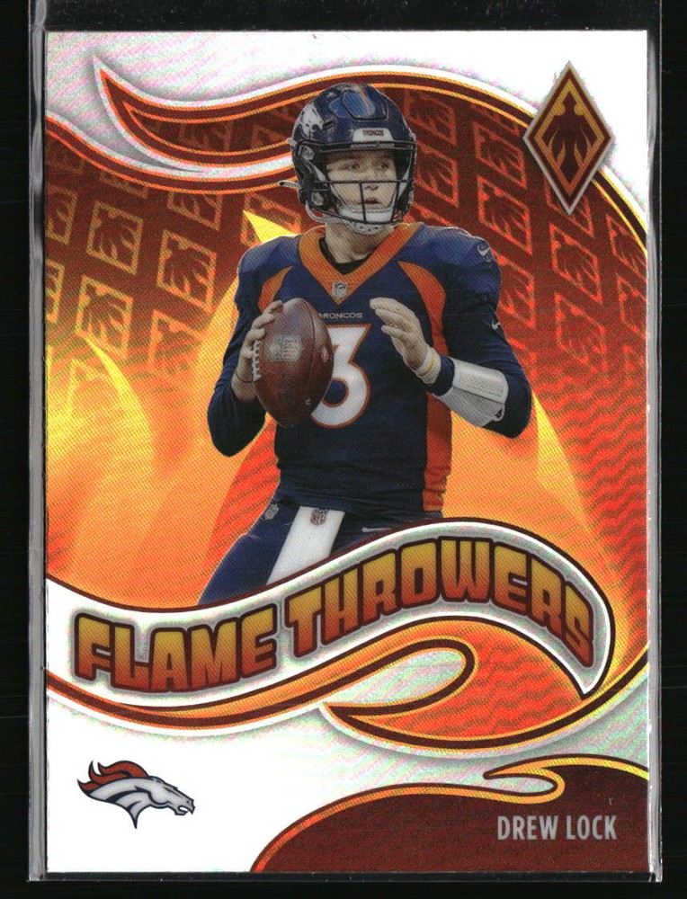 Drew Lock 2021 Panini Phoenix FT-10 Football Rookie Card