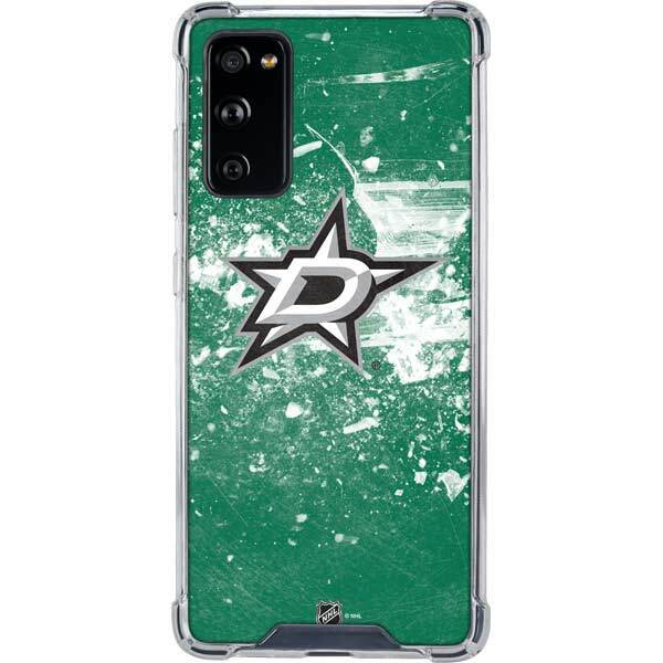 NHL Dallas Stars Galaxy S20 FE Clear Case - Dallas Stars Frozen