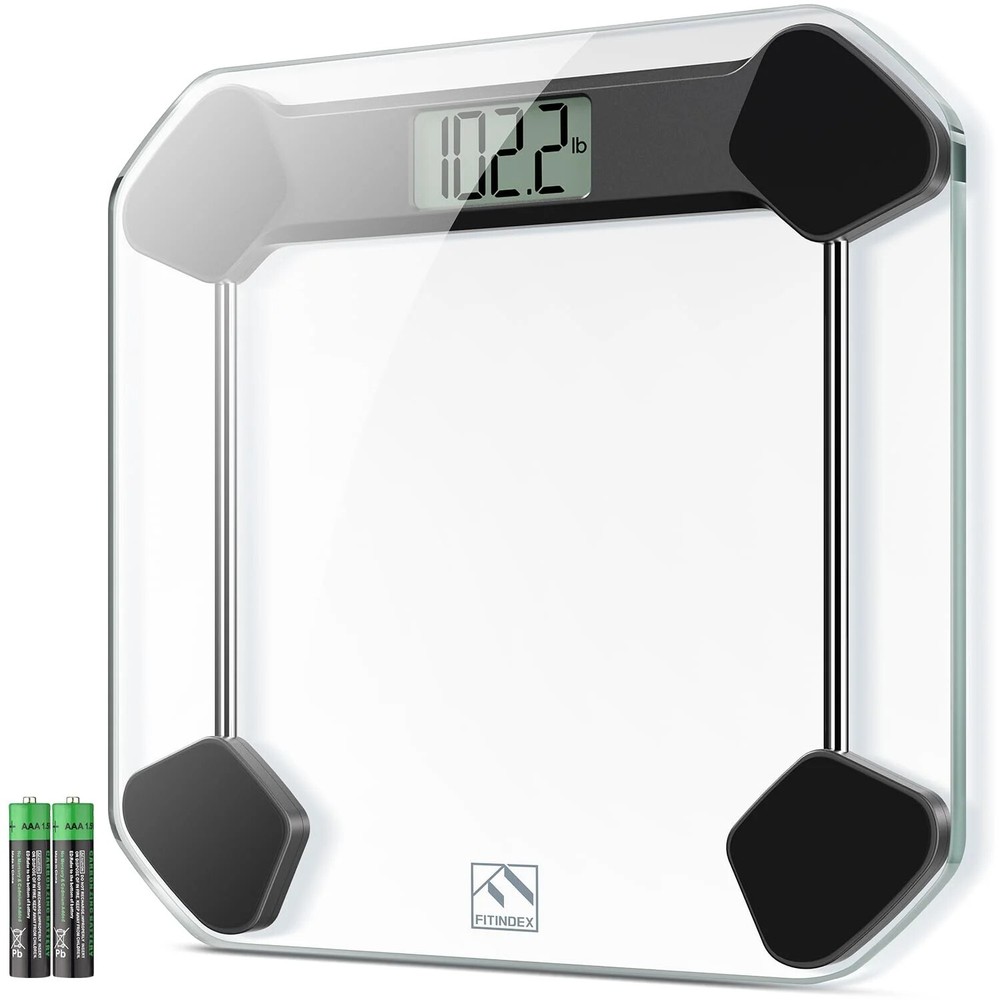 Body Weight Scale with Step-on Techology Bathroom Scale Body Fat Scale 400 lbs