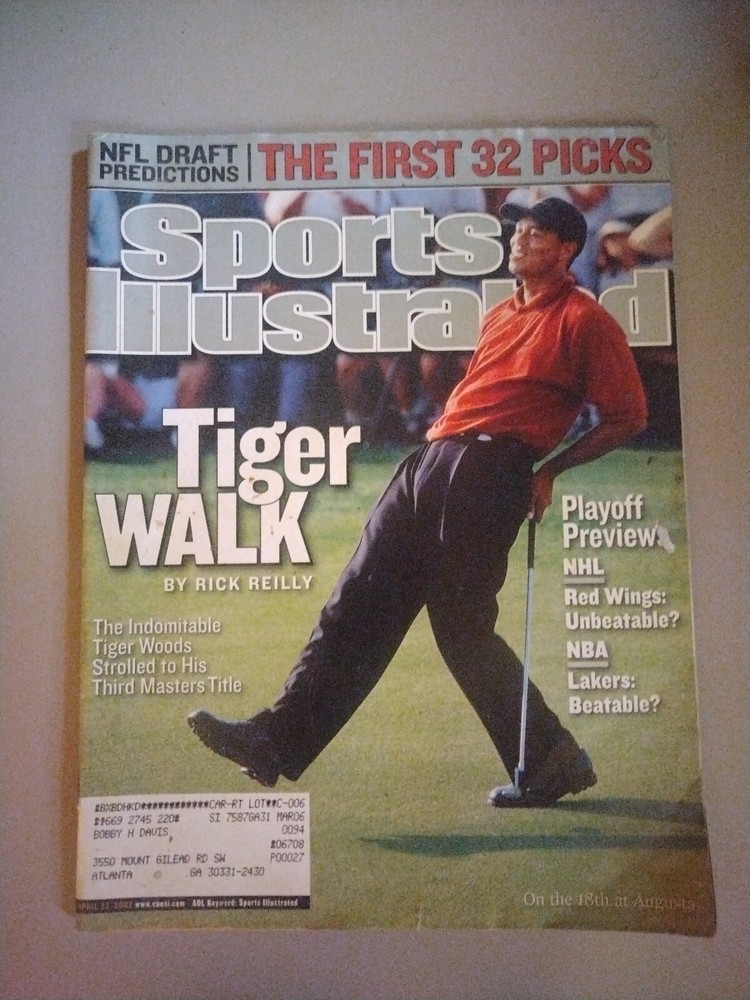 back issue Sports Illustrated magazine: Tiger Woods