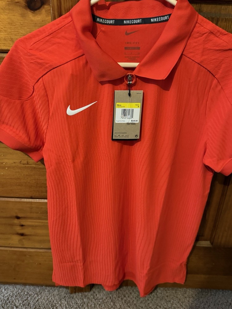 Nike Court Dri-FIT  Tennis Textured Polo Shirt, Men's Small NWT Retail $105