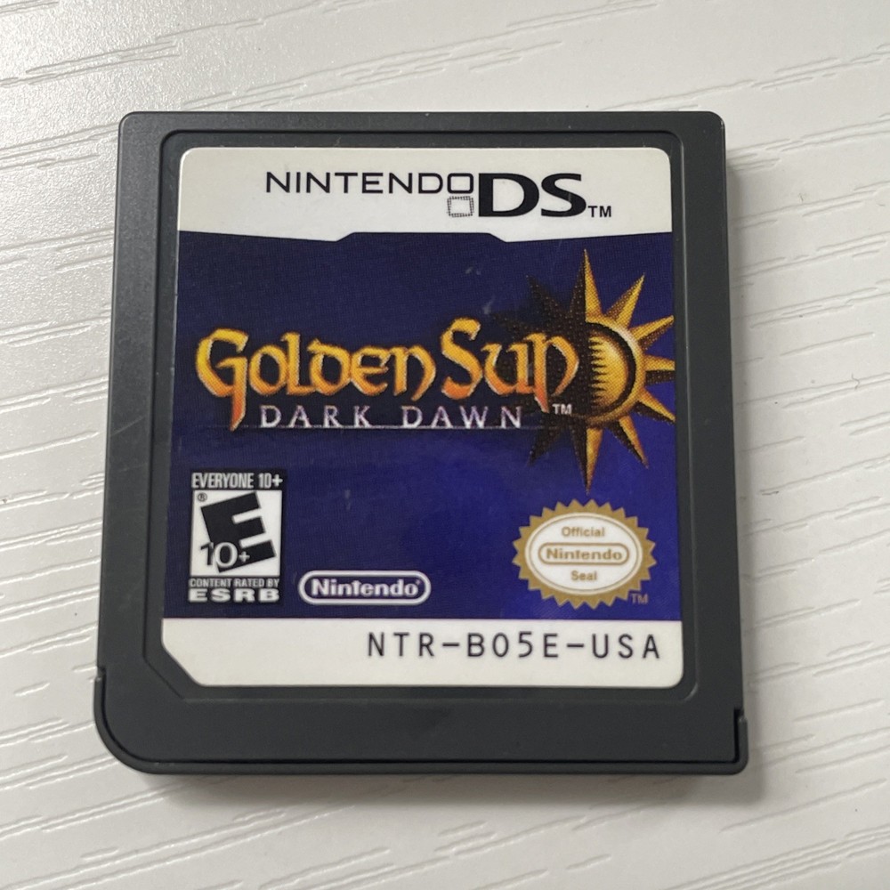 Golden Sun: Dark Dawn Nintendo DS Cartridge Only