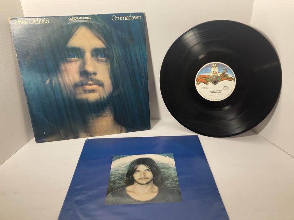 Mike Oldfield Ommadawn Vintage 1975 Vinyl LP Virgin Records EX/VG+/VG+