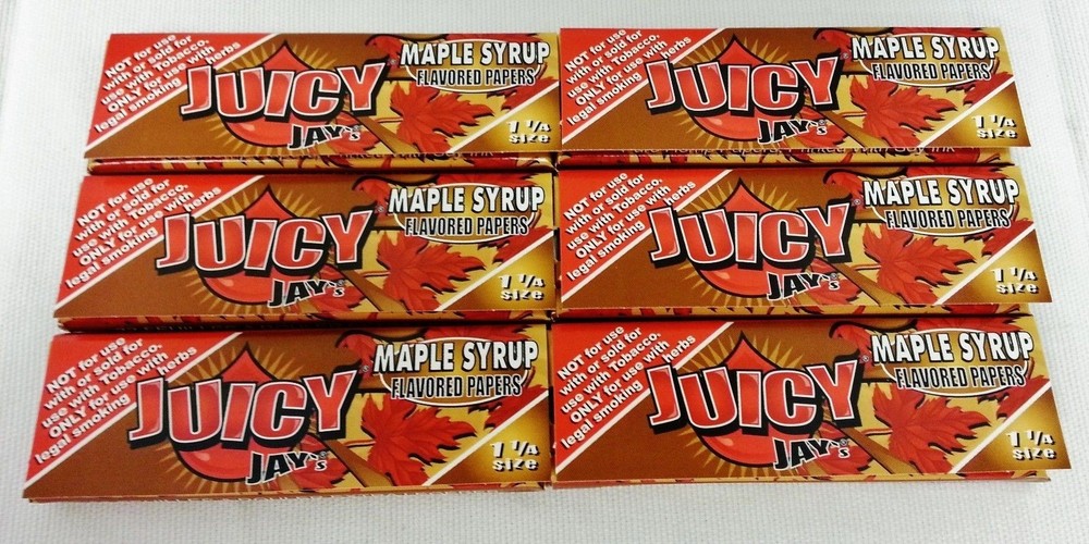 6 Packs Maple Syrup Juicy Jay 1 1/4 with Free Shipping