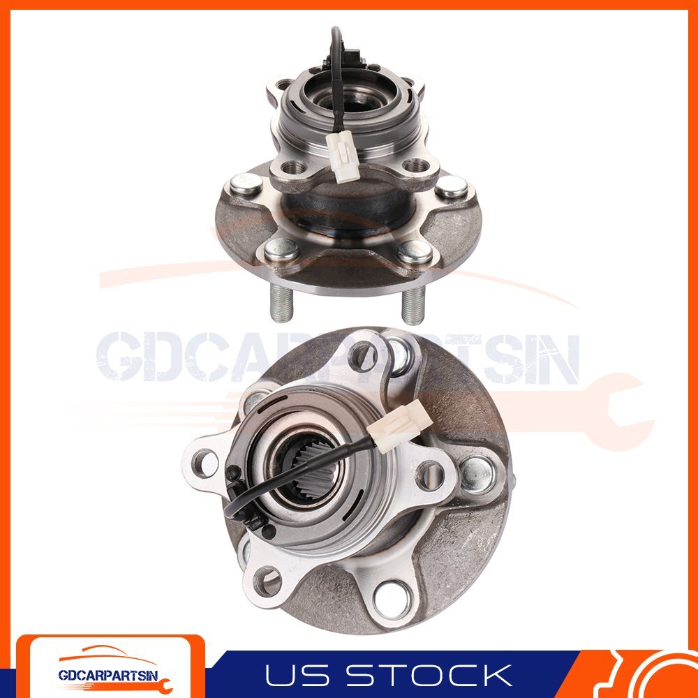 Set :2 Rear Wheel hub LH or RH Side 512393 W/ABS For Suzuki Sx4 2007-13 5 Bolts