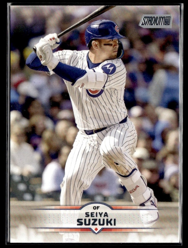 2025 Topps Stadium Club Base Seiya Suzuki Chicago Cubs #63