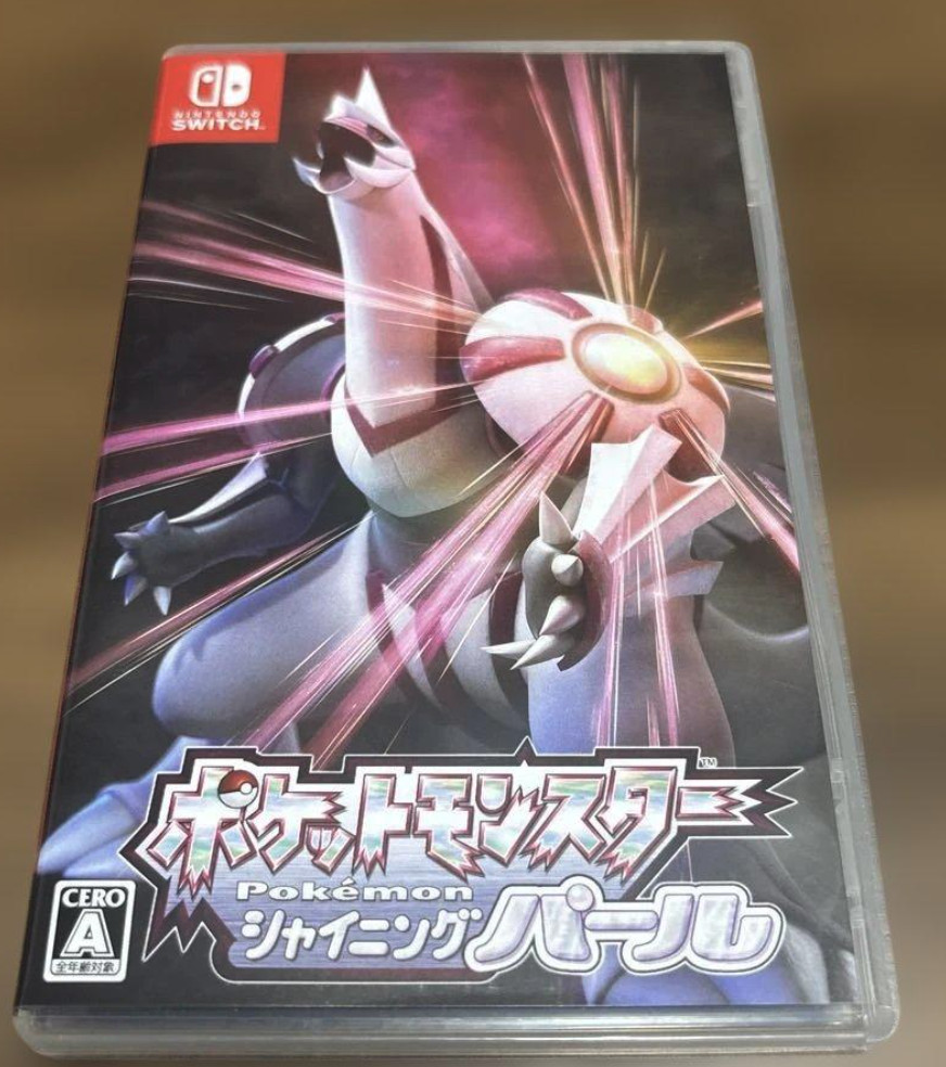 Pokemon Shining Pearl Nintendo Switch Game Japan Import