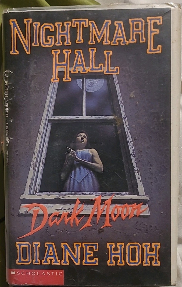 Nightmare Hall Dark Moon Diane Hoh HC Scholastic Young Adult Horror Ex-Library