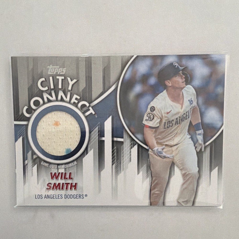 Topps 2026 Series 1 Major League Material Memorabilia Will Smith MLM-WS Dodgers