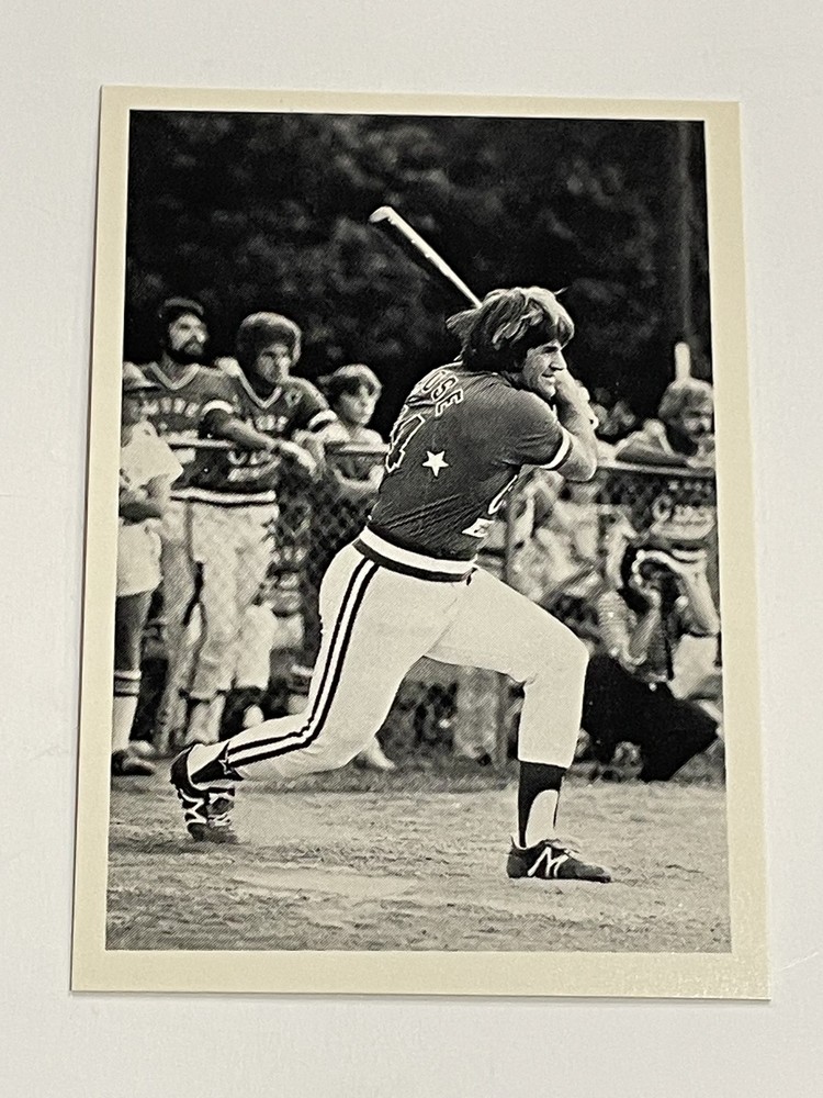 1985 Renata Galasso Pete Rose Baseball #7 - Pete Rose - Cincinnati Reds