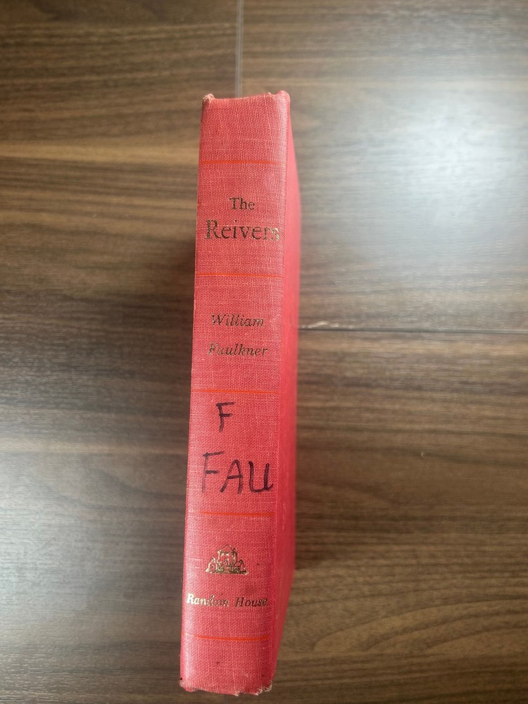 Faulkner THE REIVERS 1st Edition First Printing 1962 Random House No DJ Good
