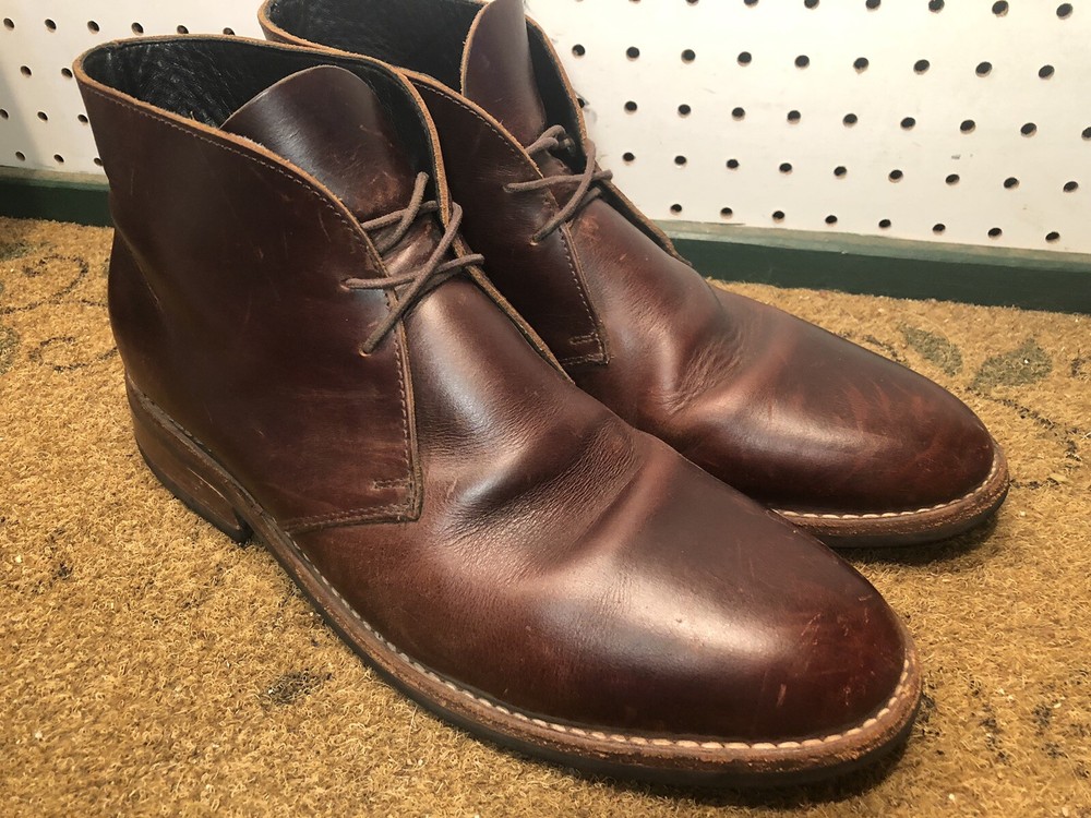 Thursday Boot Co President Brown Leather Boots Size 9.5