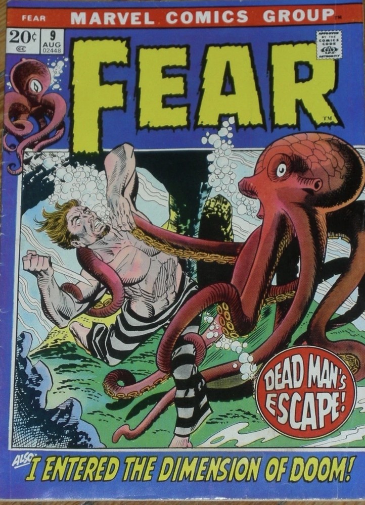 Fear #9 (Marvel Comics August 1972)