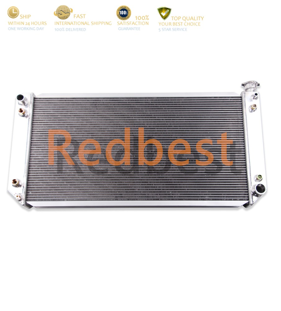 4 ROW ALUMINUM RADIATOR For 1988-2000 Chevy GMC C/K C2500 3500  5.7L 7.4L 454 V8