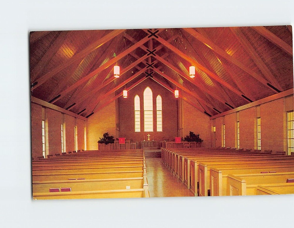 Postcard First Presbyterian Church Alexander City Alabama