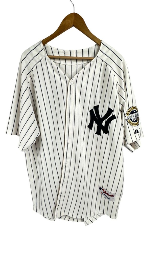 Majestic Authentic New York Yankees Inaugural 2009 Season Men's Size 52 Jersey.