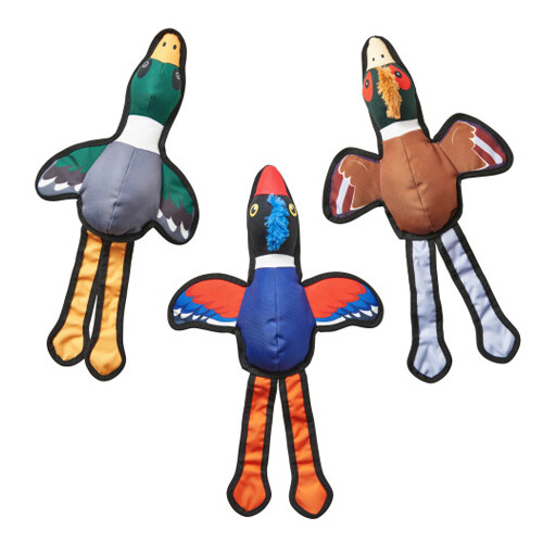 Spot Love The Earth Dog Toy Oxford Ducks; Assorted; 1 E