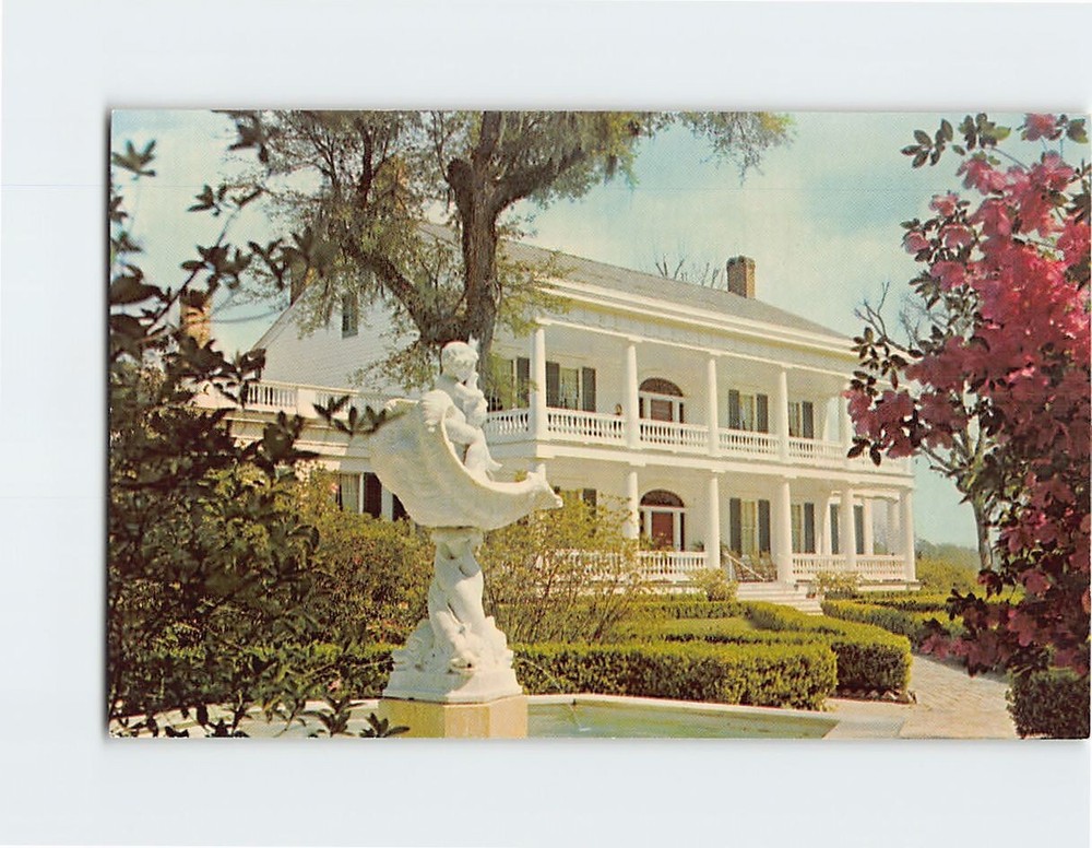 Postcard Rosedown House St. Francisville Louisiana USA