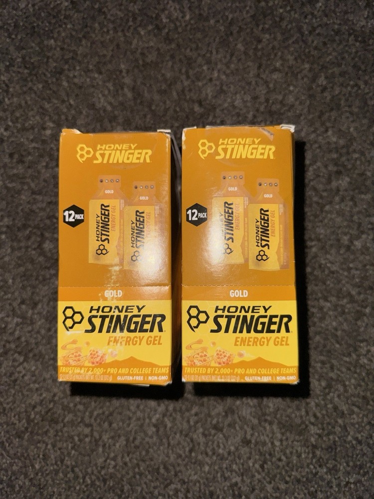 Honey Stinger Energy Gel Gold. 24 Individual Packages