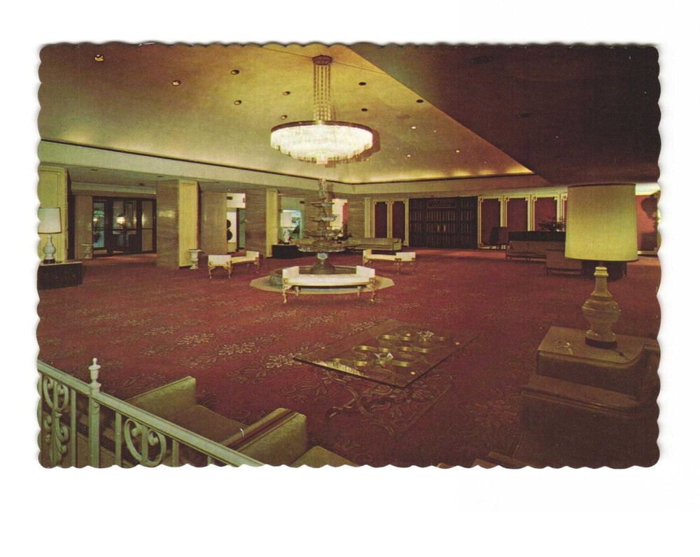 Jefferson Hotel Saint Louis MO vintage postcard unposted
