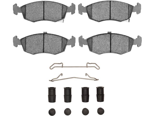 2012-2019 Fiat 500ブレーキパッドセットフロントダイナミックフリクション83131XSZX 2013 2014用