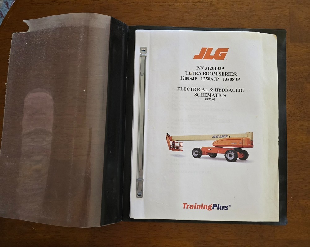 JLG Ultra Boom Series Electrical & Hydraulic Schematics PN 31201329